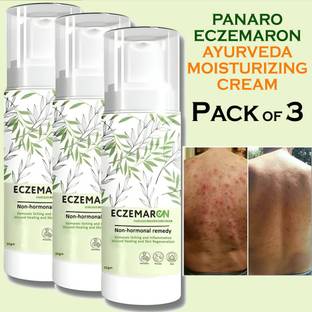 PANARO Herbal Eczemaron Cream | For Men & Women | Pack of 3