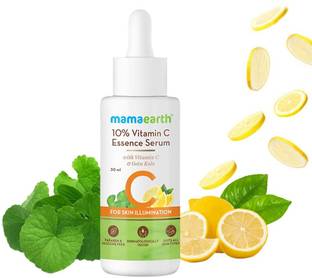 Mamaearth 10% Vitamin C Face Serum, Serum with Vitamin C and Gotu Kola for Skin Illumination