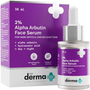 The Derma Co 2% Alpha Arbutin Face Serum for Dark Spots & Uneven Skin Tone