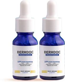 DermDoc 10% Niacinamide Face Serum | Minimizes Pores | Improves Skin Texture (Pack of 2)
