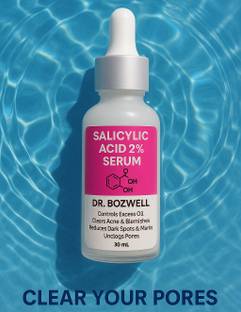 Dr.bozwell Salicylic Acid Serum 2% for Acne & Open Pores Blackheads Removal