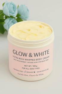 loviton Glow & White Ultra Rich Body Cream for Deep Moisturizing & Bright Skin