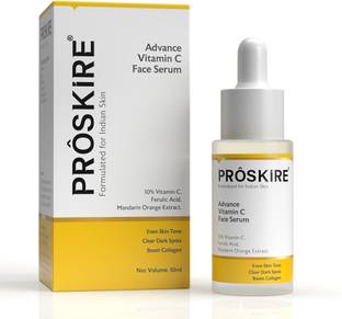 Proskire Advance Vitamin C Face Serum for Dark Spots, Pigmentation, Glow & Clear Skin