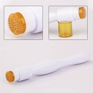 Myora 1.5 mm Derma Stamp 40 Titanium Roller for Acne Scars, Wrinkles and Dark Spots