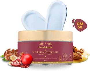 FreshLuxe Sea Radiant Face Gel | Almond Oil & Jojoba Oil | Hydrating & Revitalizing |