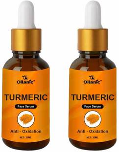 Oilanic Turmeric Anti-Oxidation Face Serum Brigthening Serum Pack 2 of 30ML