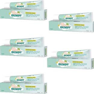 NG MART RASHOFF BABY DIAPER CREAM FOR BABY RASHES CONTROL PACK OF 30gm x 5