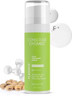 Conscious Chemist 2% Salicylic Acid Face Serum | Treats Acne, Blackheads & Pores | For Oily Skin