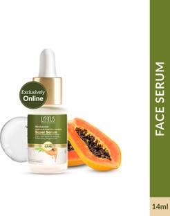 Lotus Botanicals Niacinamide Brighten & Glow Skin clarifying Super serum | Fades Dark, Acne Spots