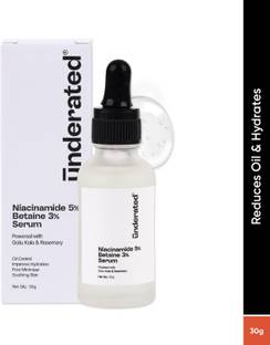 UNDERATED Niacinamide 5% Betaine 3% Serum |30ml