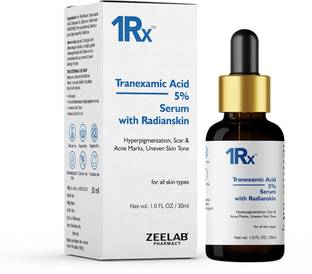 zeelab Tranexamic Acid 5% Face Serum with Radianskin for Pigmentation & Dark Spots