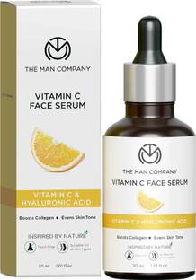 THE MAN COMPANY Vitamin C Face serum with 40% Hyaluronic Acid for Brightening and AntiAging