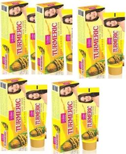 vi john Turmeric Skin Shield Cream for Healthy Glow 50 GM Pack of 5