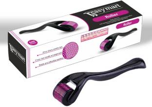 Easymart Premium Derma Roller 0.5mm 540 Micro Needles For Hair Growth, Acne Scars Removal