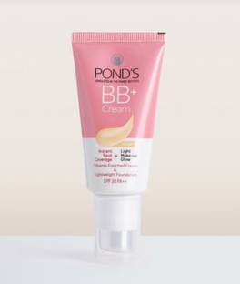 POND's New BB+ Cream Instant Spot Coverage + Light Make-up Glow Ivoryy ( 30gm)
