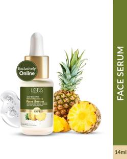 Lotus Botanicals Gentle Resurfacing Serum with AHA + BHA + PHA & Pineapple | Gently Exfoliates