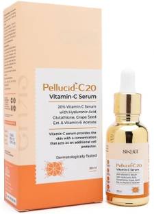 SKYA Vitamin C Face Serum With Glutathione Lighten Acne Pimples Marks Dark Spot Fine lines wrinkles