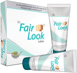 RS FAIR LOOK Fairness Lotion for Radiant and Glowing Skin, Pack of 2, 100% Ayurvedic