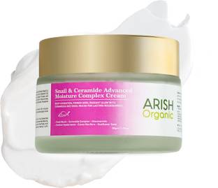 ARISH BIO-NATURAL Snail & Ceramide Advanced Moisture Complex Cream | Deep Hydration, Firmer Skin, Radiant Glow