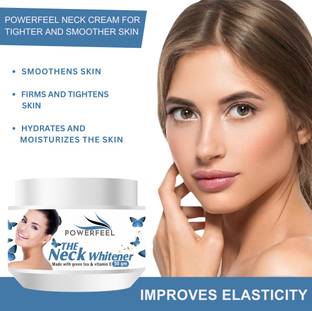POWERFEEL Neck Back Cream For Whitening Lighten and Brighten Skin-50gm