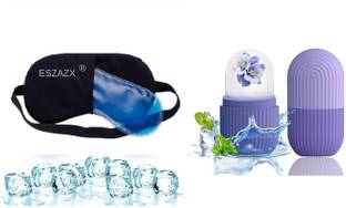 Didment ESZAZX Gel Relaxing Eye Mask for Dark Circles,AND Ice Roller For Face