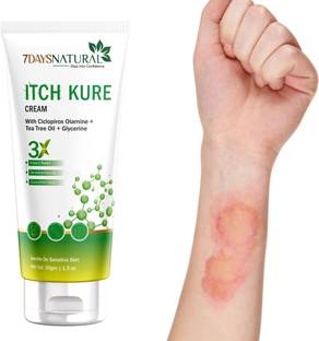 7days natural Anti ITCH Cream for fungal infection, itching, ringworm | Quick relief cream| Anti Dad Khaj Khujli |Skin fungal Infection | Eczema, itching