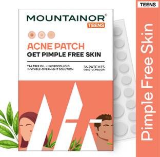 Mountainor Bye-Bye Pimples Acne Patch For Teen's, Removal Of Acne Gunk, (36 Patches)