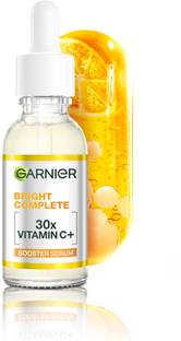 GARNIER Vitamin C + Face Serum for Skin Brightening with 2% Niacinamide & 0.5% BHA