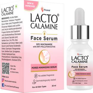 Lacto Calamine 10% Niacinamide Face Serum Minimize Pores & Pigmentation Suitable all skin types