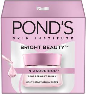 POND's Bright Beauty Light Cream with UV Filter, Niasorcinol, Fades Dark Spots, Brightens Skin