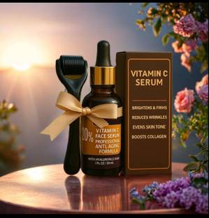MADDIE Vitamin C Serum Infused with HYALU-DERM™ Moisturizing Complex – Improves Elasticity Skin, Fights Aging Signs & Provides Instant Brightness for Beauty Indian Needs!