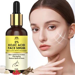INTIMIFY Kojic Acid Face Serum, Skin Brightening Face Serum For Dark Spots, Pigmentation