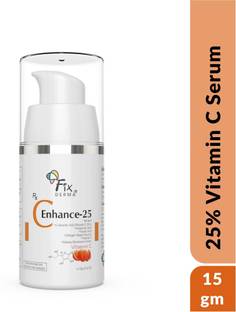 Fixderma C Enhance 25% Vitamin C Serum for Anti Aging, Skin Brightening & Lightening
