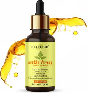 ELIBLISS Nabhi Tailam Belly Button Oil For Nourishing, Cleansing Scalp & Healthy Hair