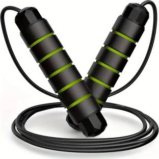 AJRO DEAL Skipping Rope with Length Adjustable for Kids, Girls, Women for Exercise Ball Bearing Skipping Rope