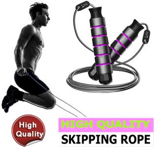 Best-Quality-Hub Skipping Rope for Men, Women & Children - Jump Rope for Exercise Workout Freestyle Skipping Rope
