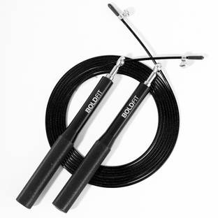 BOLDFIT Jumping for Men & Women fitness Exercise Gym workout Freestyle Skipping Rope
