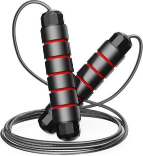 BoldFire Screw-Free Design Skipping Rope Fitness PVC Jump Rope Ball Bearing Skipping Rope