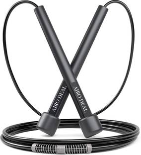 AJRO DEAL Skipping ropes for men women kids girls jumping ropes jump rope Speed Skipping Rope