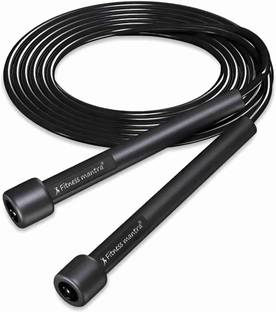 REJJ Fitness Mantra Adjustable 8 Feet Length Freestyle Skipping Rope