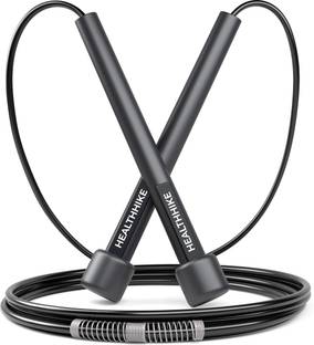 HealthHike Skipping Ropes for Men & Women Adjustable Length Jumping Ropes Freestyle Skipping Rope