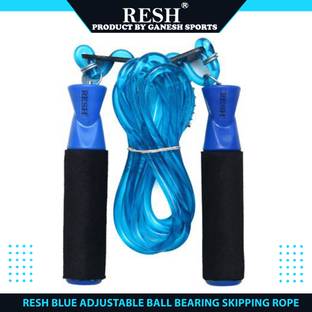 Resh Blue adjustable Ball Bearing Skipping Rope