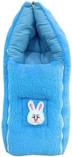VoiDrop Velvet Baby Carry Bed for New Born Babies & Infants 0-6 Months 2 in 1 Sleeping Bag