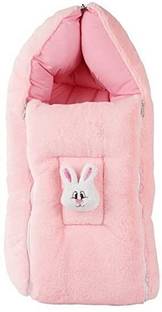 VoiDrop Velvet Baby Carry Bed for New Born Babies & Infants 0-6 Months 2 in 1 Sleeping Bag