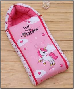 Yajnamayhub BABY BAG-UNICORN-PINK Sleeping Bag