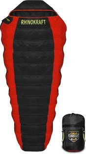 RHINOKraft Bigoty Red Camping, Travelling, Light Weight Sleeping Bag