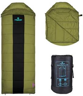 Hacer Camping Bag 210T Polyester Lining Hiking Trekking for Adults 2°C to +5°C Sleeping Bag