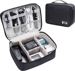 Mungat Electronics Accessories Organizer Travel Gadget Bag For Cables, Cord and More