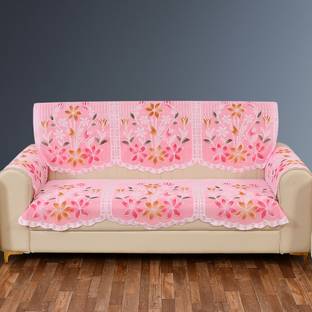 Bigger fish Polycotton Floral 3+1+1 Seater Sofa Cover