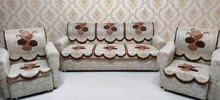 Bigger fish Cotton 3+2 Seater Sofa Floral Cover